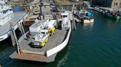Propane Plus Trucks on Ferry Photo