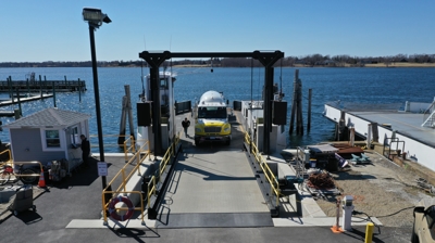 Propane Plus Trucks on Ferry Photo