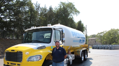 Our Team with the Propane Plus Truck Photo