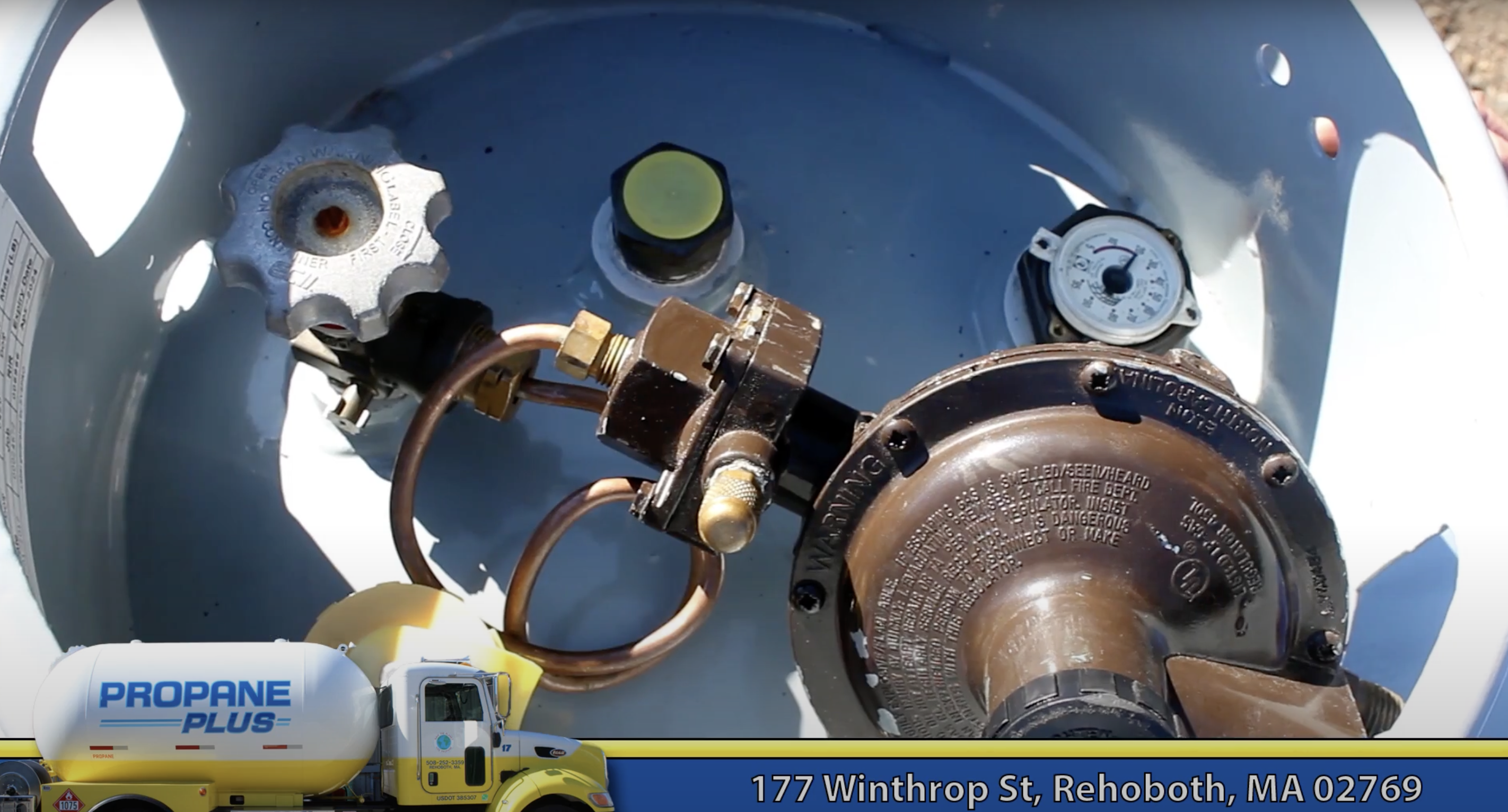 Reading the Tank Gauge | Propane Plus Heating & Cooling